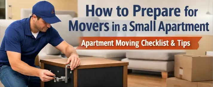 How to Prepare for Movers in a Small Apartment